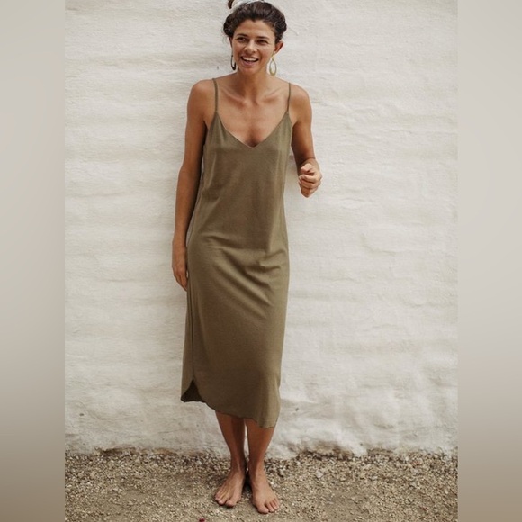 OZMA Dresses & Skirts - OZMA of California Bias Slip Dress (Laurel) - M